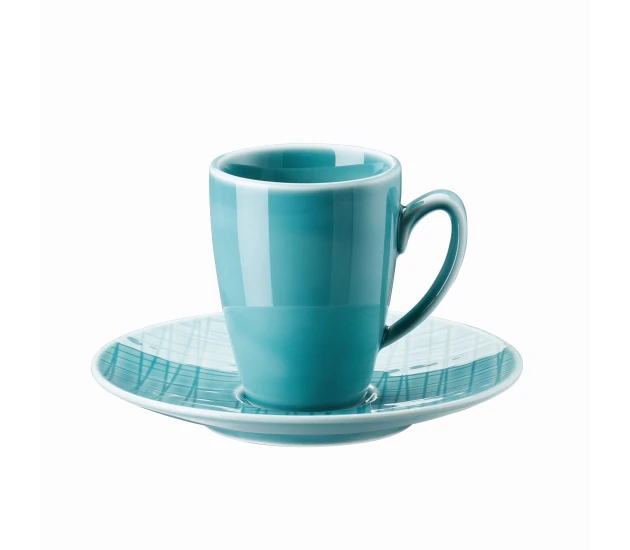 Espressokop en -schotel