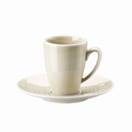 Espressokop en -schotel
