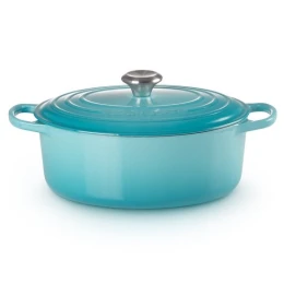 Caribbean Blue 29 cm ovaal