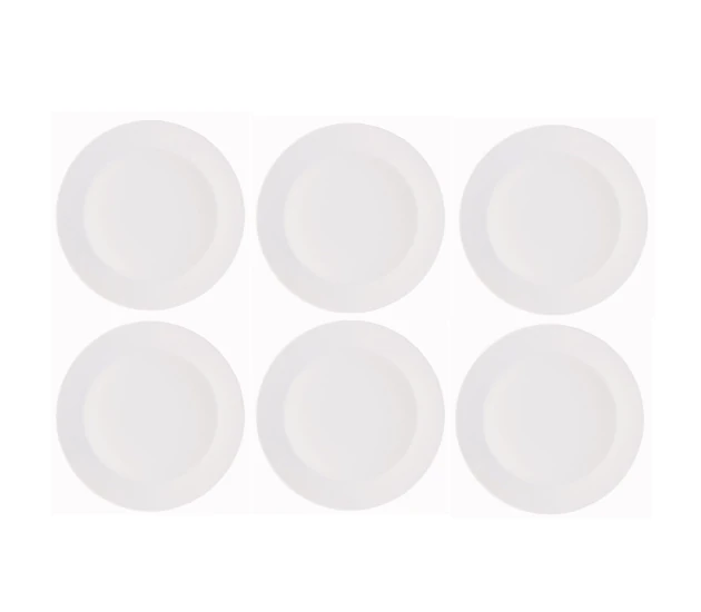 Set van 6 dinerborden 27 cm