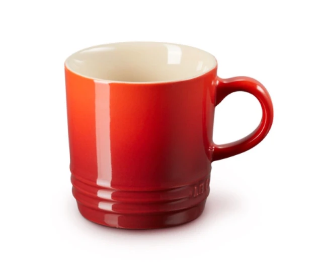 Koffiebeker Kersenrood