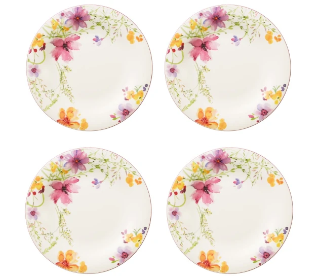 Set van 4 dinerborden 27 cm