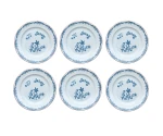 Set van 6 dinerborden