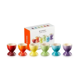 Eierdopjes Regenboog (set/6)