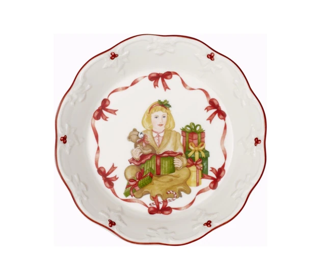 Schaal klein Cadeaus uitpakken