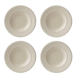 Set van 4 Diepe borden 23 cm