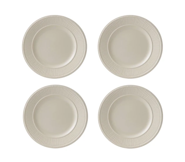 Set van 4 Ontbijtborden 23 cm