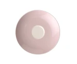 Koffiekop en -schotel roze