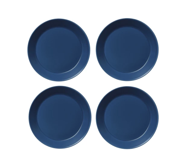 Set van 4 ontbijtborden 21 cm