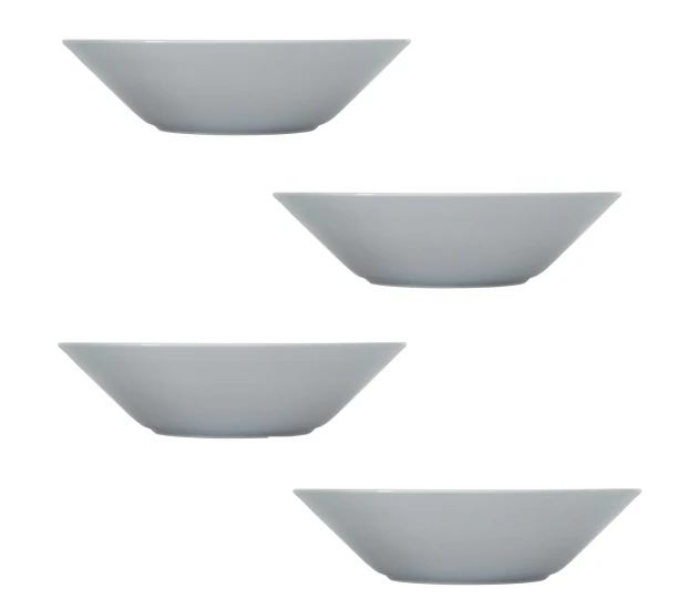 Set van 4 diepe borden 21 cm