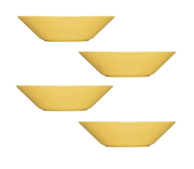 Set van 4 diepe borden 21 cm
