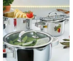 Kookpan 16 cm, hoog model