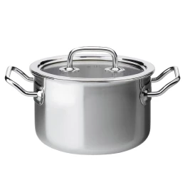 Kookpan 16 cm met glasdeksel