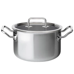 Kookpan 24 cm met glasdeksel