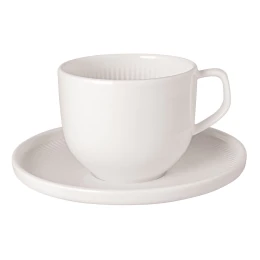 Espressokop en schotel