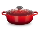 Rood Rond 24 cm laag model
