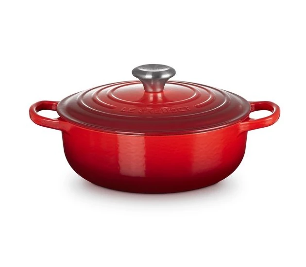 Rood Rond 24 cm laag model