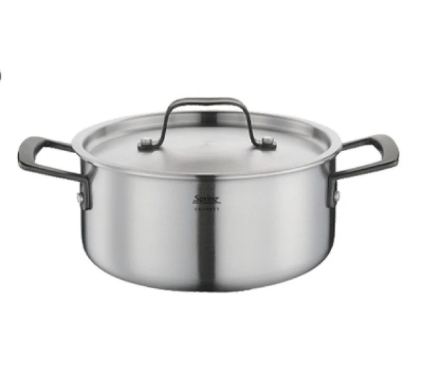 Kookpan 20 cm, laag model