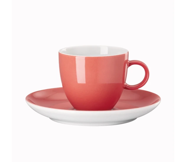 Espressokop en schotel