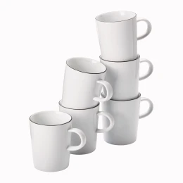 Set van zes bekers